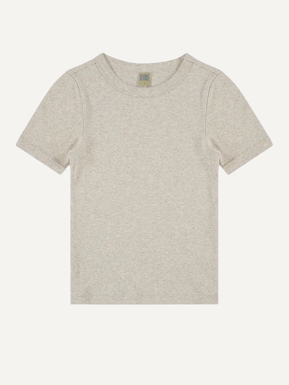 Flore Flore Car Baby Heather Gray Short-Sleeve Crewneck Tee M
